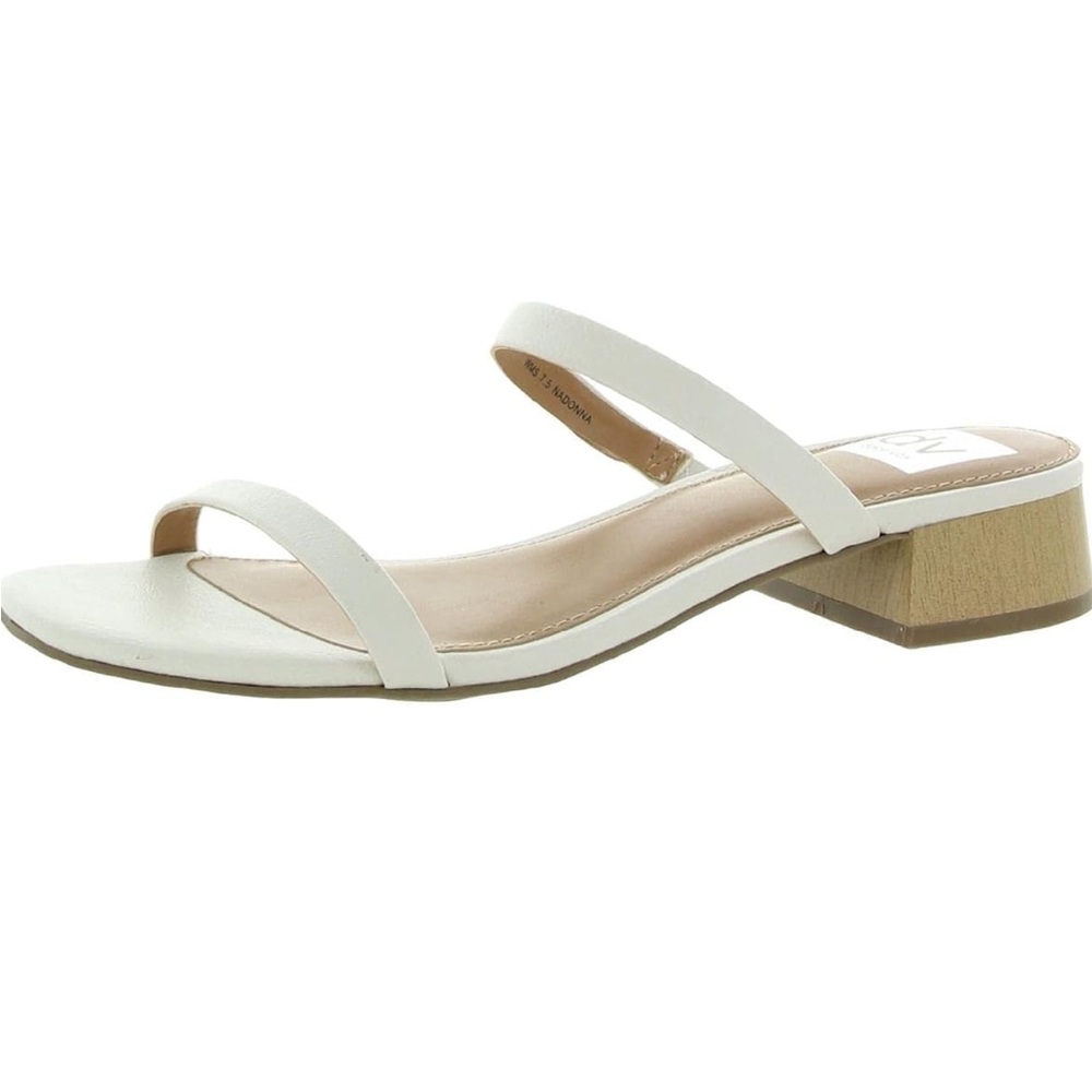 Dolce Vita white sandals